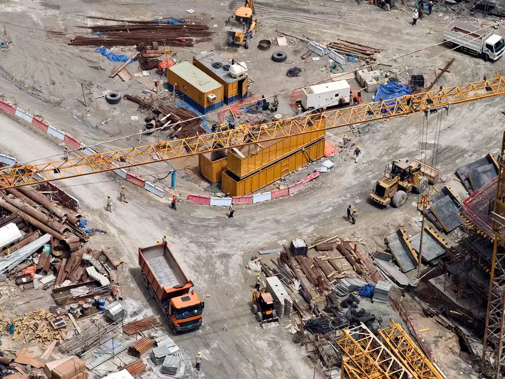 Construction Equipment Worksite 1