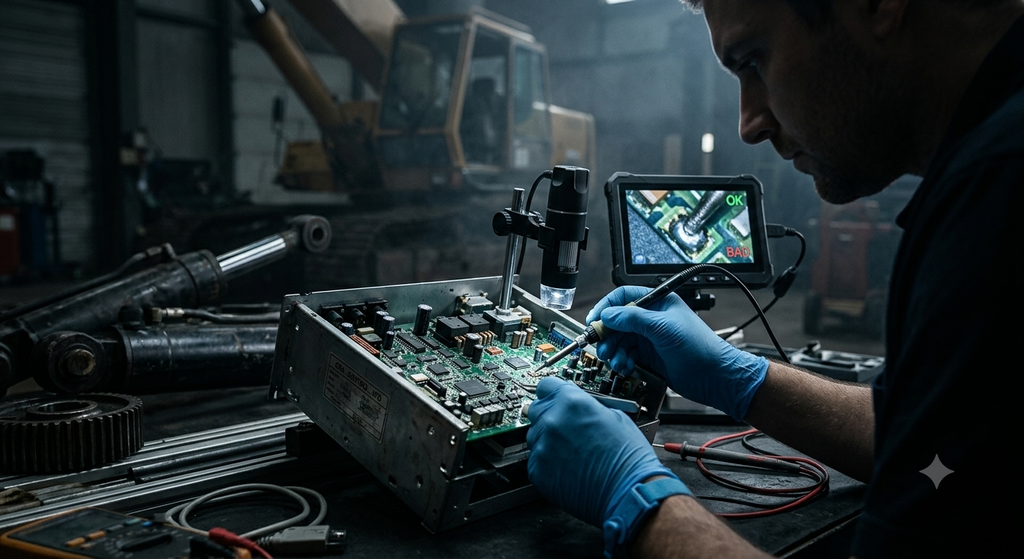 Specialized Industrial Electronics Repair: VFDs, PLCs & Crane Control Modules specialized electronics repair vfds, plcs & crane control modules